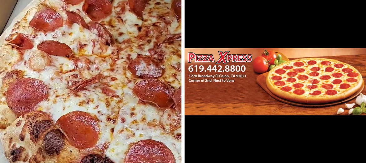 Pizza Xpress Menu